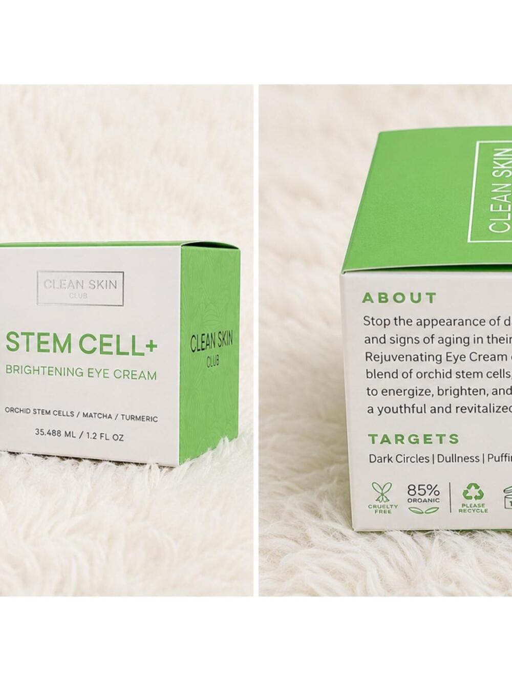 ✨ Clean Skin Club Stem Cell+ Brightening Eye Cream ✨ $28.99 Retail